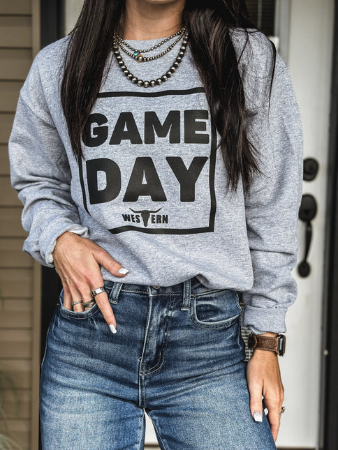 GAME DAY Crew - Grey
