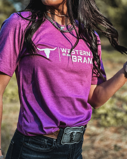 Western T Brand | Logo - Electric Purple