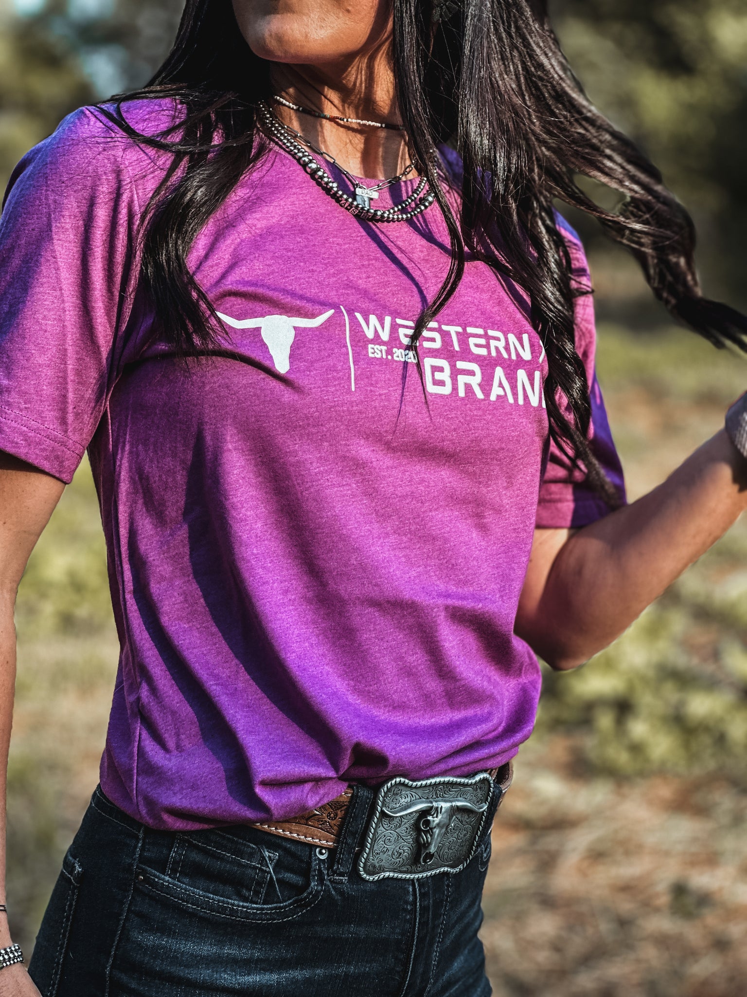 Western T Brand | Logo - Electric Purple