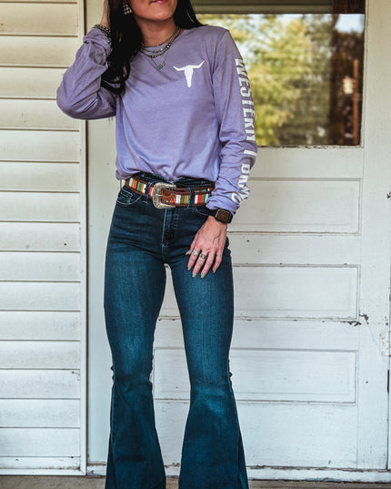 Brand Longsleeve Lavender