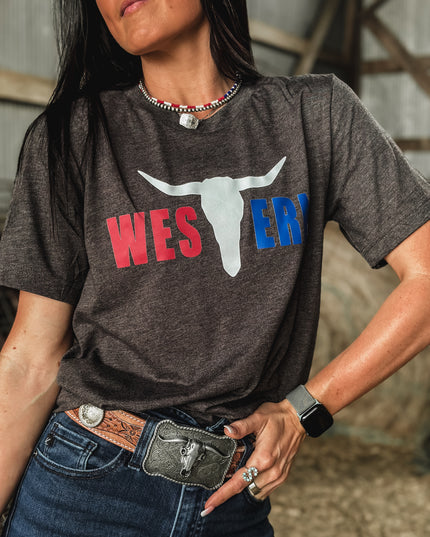 RWB Brand Logo T - Charcoal