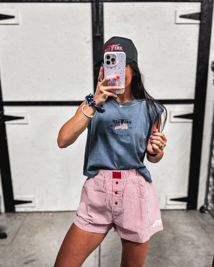 Vintage 4th of July - Cap Sleeve Tank
