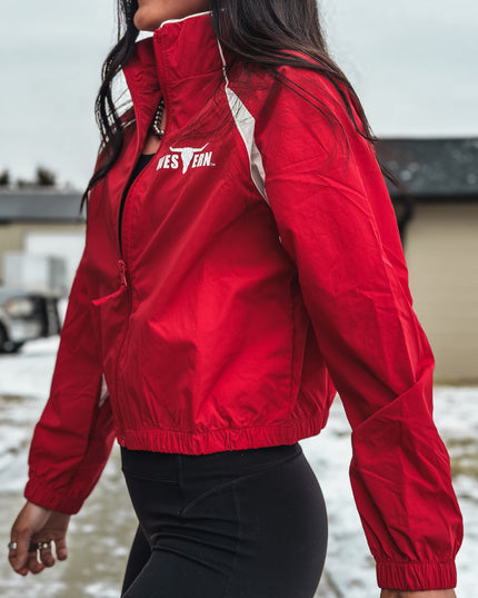 Brand Fast Pace Zip Jacket - Red