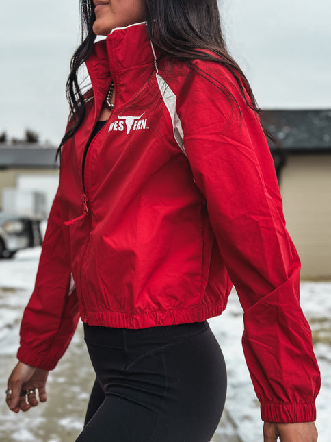 Brand Fast Pace Zip Jacket - Red