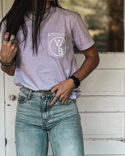 Circle Brand Pocket T - Lavender