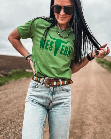 Brand T - 2 Tone Green