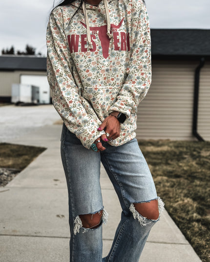 Brand Hoodie - Spring Bloom