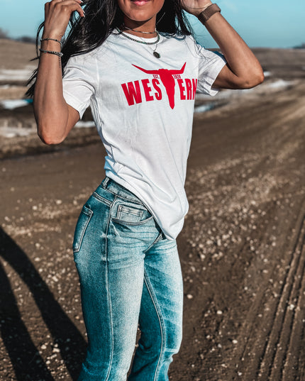 Brand Logo T Red/White