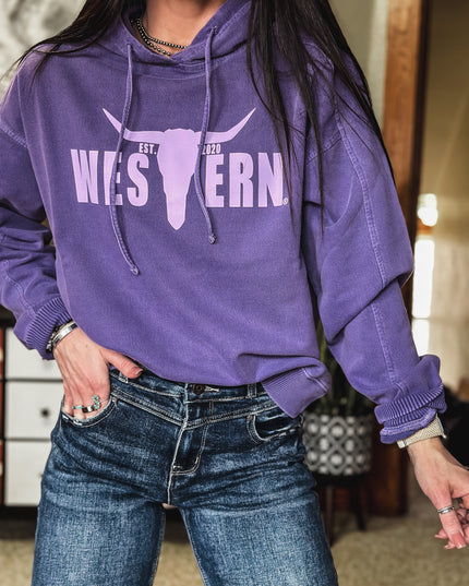 Brand Deadwood Hoodie - Purple Haze