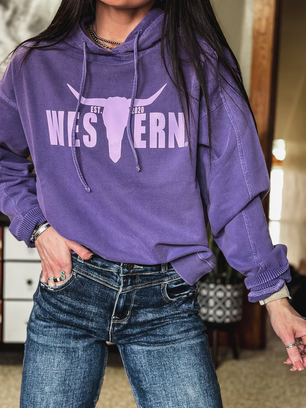 Brand Deadwood Hoodie - Purple Haze