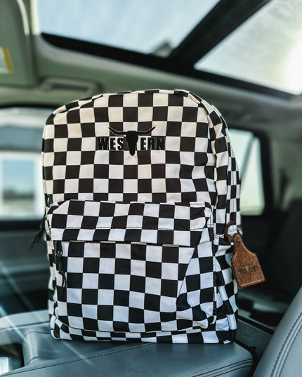 Checker Brand Backpack