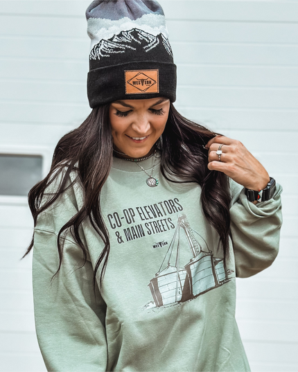 Brand Beanie - Misty Peaks