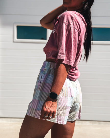 Brand Remix Boxer Shorts - Mix Checker