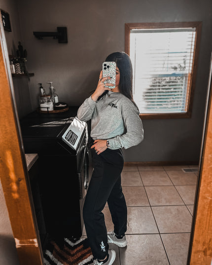 Brand Basic Longsleeve - Grey