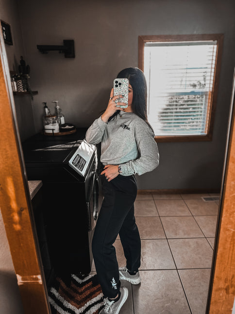 Brand Basic Longsleeve - Grey