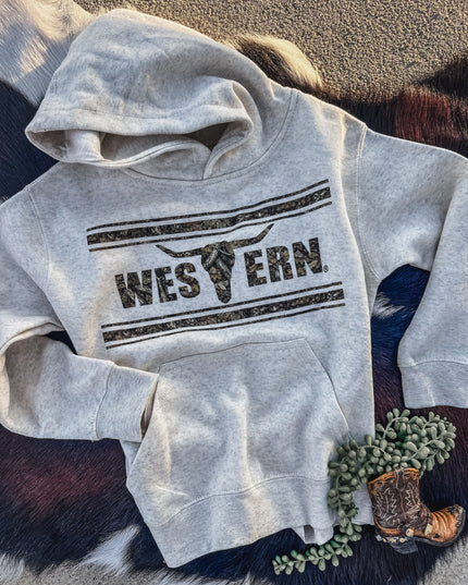 Brand Hoodie - Camo Woods Kids