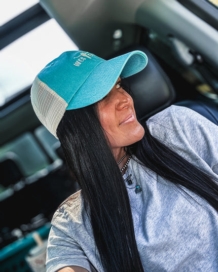 Brand Hat Vintage Turq