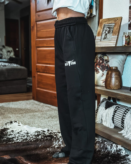 Brand Everyday Sweats - BLACK