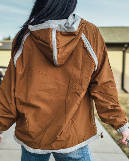 Rainstorm Pullover Hoodie - Latte