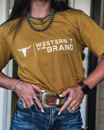 Western T Brand | Logo - Mustard