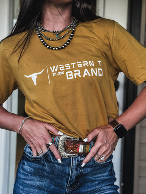 Western T Brand | Logo - Mustard