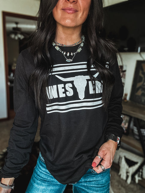 Brand T Longsleeve - Black
