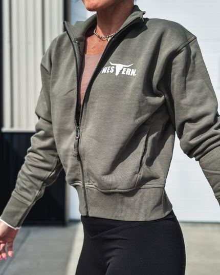 Cotton Collect Full Zip Jacket