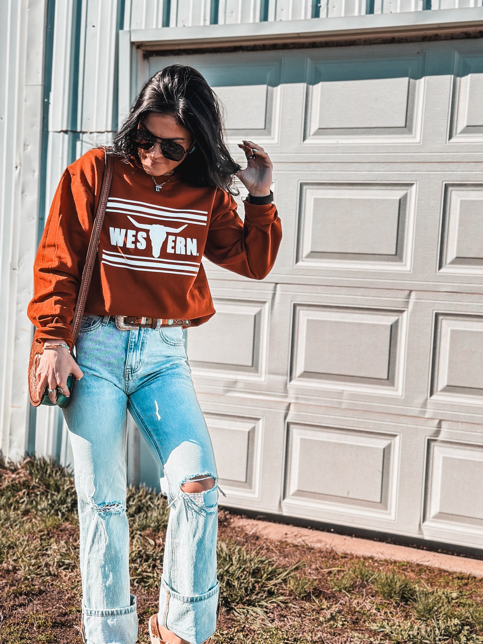 Brand Crew Burnt Orange