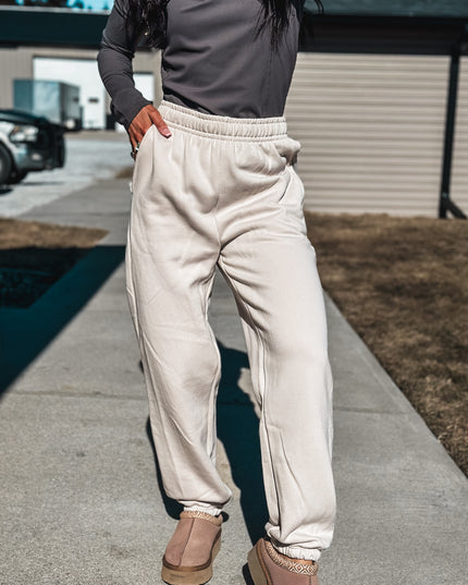 Everyday Jogger - Cream