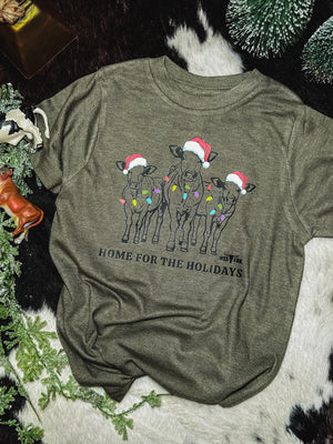 Home for the Holidays Youth - Vintage Green