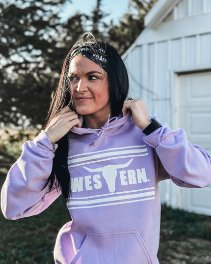 Brand Hoodie Lilac - CLOSEOUT