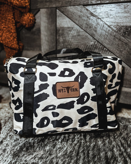 Rodeo Circuit Weekender Bag - Black Leopard