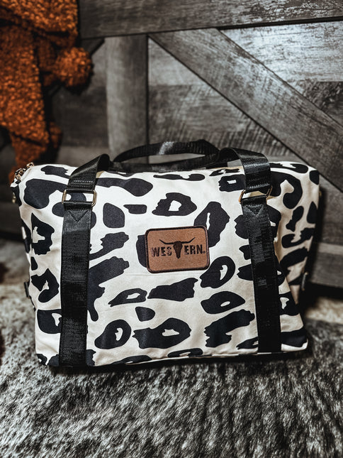 Rodeo Circuit Weekender Bag - Black Leopard