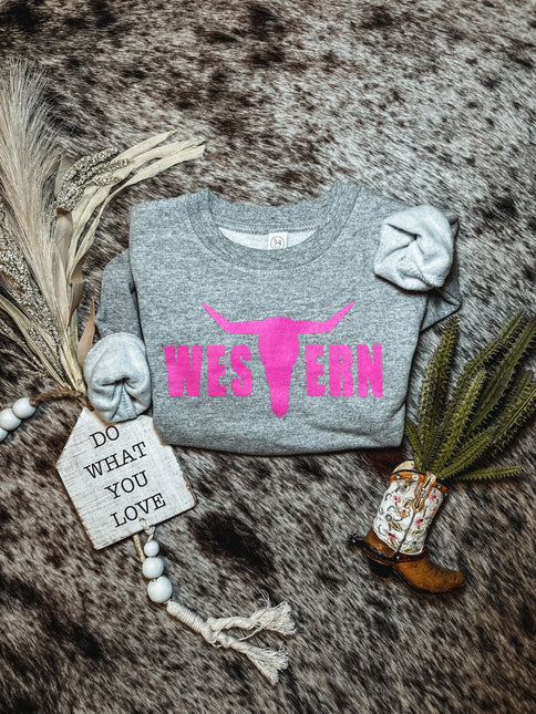 Brand Pink Logo Crew Toddler