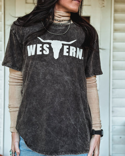 Brand Logo Loose Fit T - Cream / Black Mineral