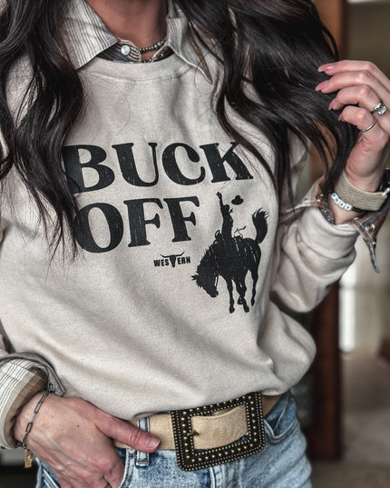 BUCK OFF Crew - Tan