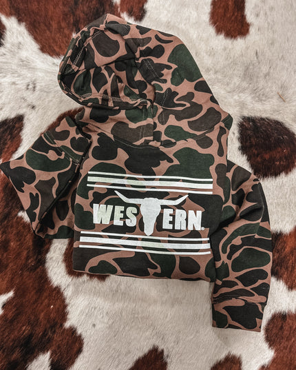 Brand Hoodie Youth - Duck Camo