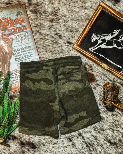 Brand Indy Shorts Boys - Toddler Green Camo