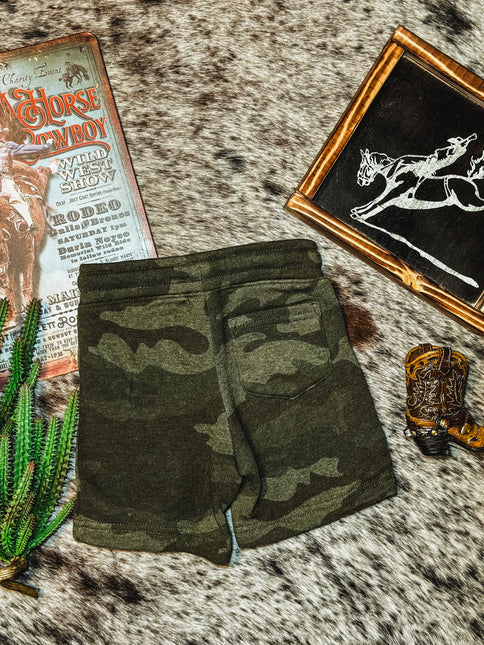 Brand Indy Shorts Boys - Toddler Green Camo