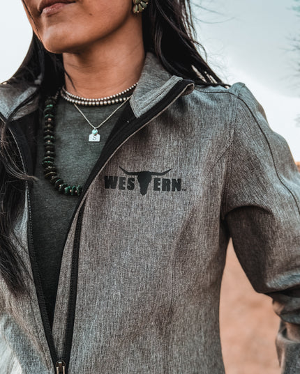 Brand Laramie Jacket Heather Grey - Ladies