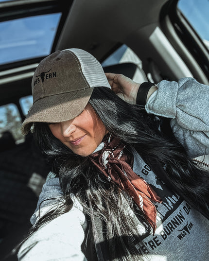 Brand Hat- Vintage Brown