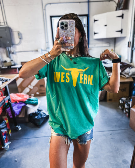 Brand Yellow Logo T