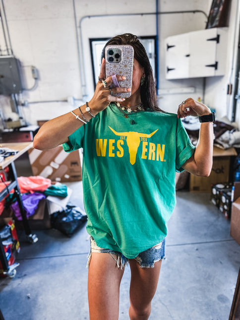 Brand Yellow Logo T