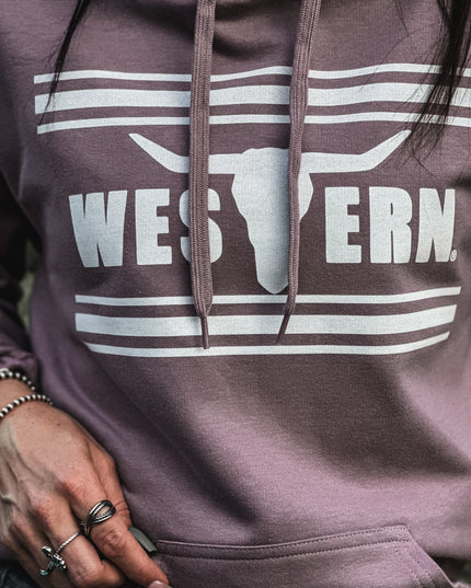 Brand Hoodie Mulberry