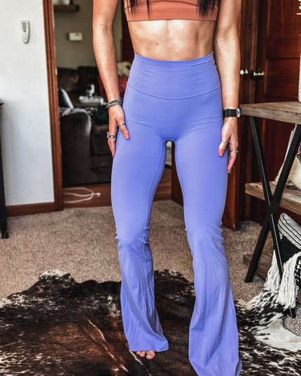 Brand Swift Yoga Flares - Purple