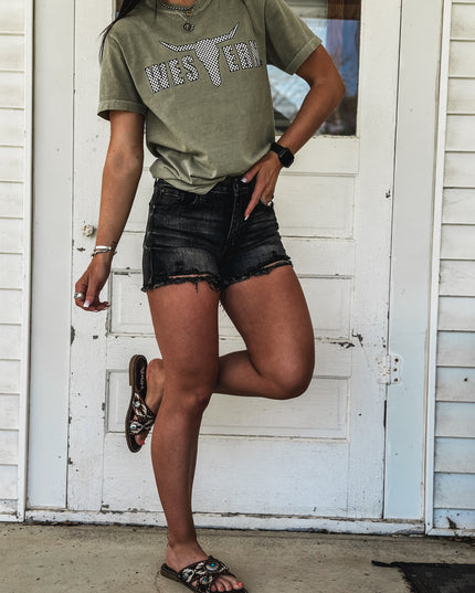 The Clearwater Jean Shorts - Black