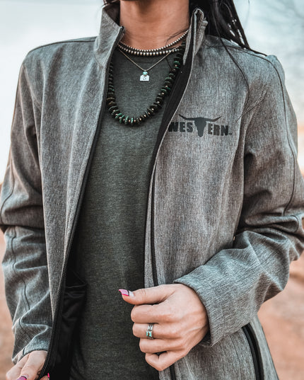 Brand Laramie Jacket Heather Grey - Ladies