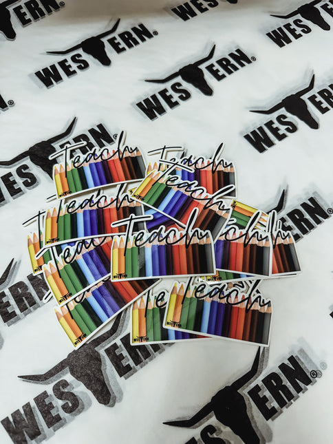 TEACH Sticker