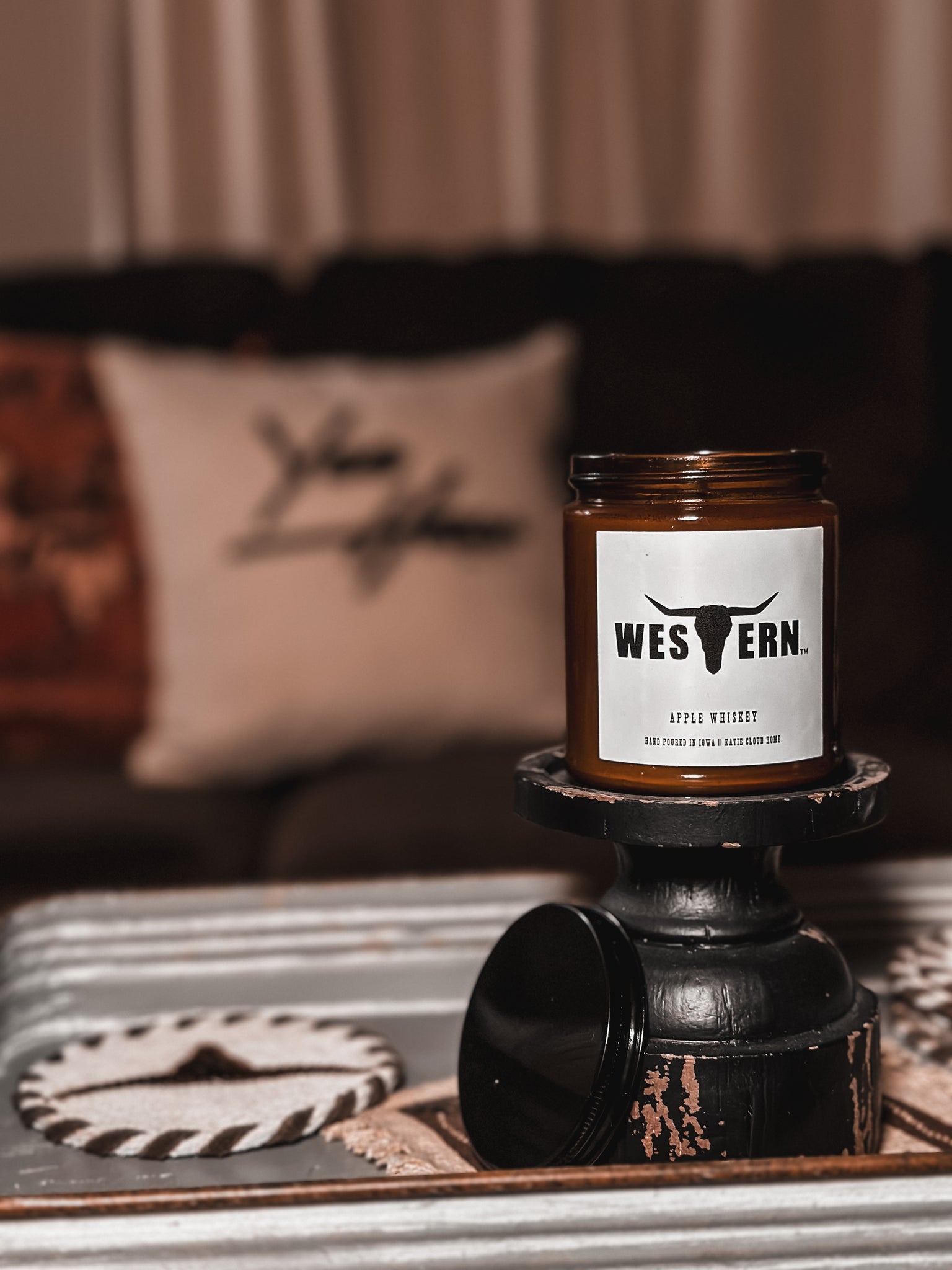 Brand Candle - Apple Whiskey