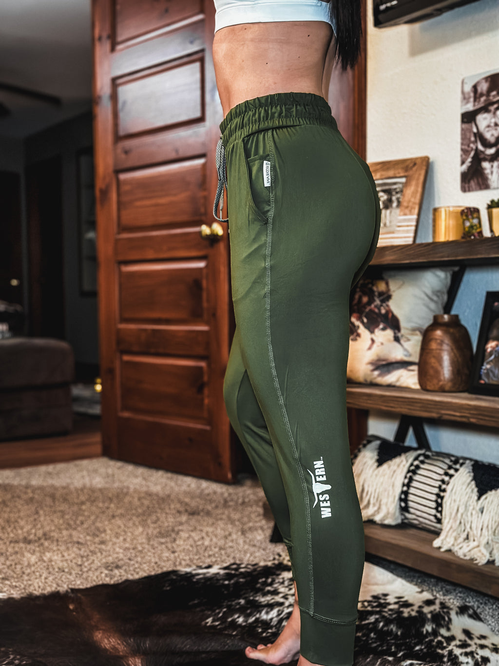 Brand Revive Joggers - Olive